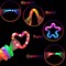 24 PCS Light Up Party Favors Supplies for Kids 4-8-12,Bulk Glow Sticks 4th of July Bracelet Necklace Accessories for Toddlers,Birthday Return Gifts Treats,Goodie Bag Stuffer Fillers for Boys Girls